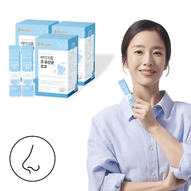 [공식]바이크롬 코 유산균/30캡슐(1개월분)