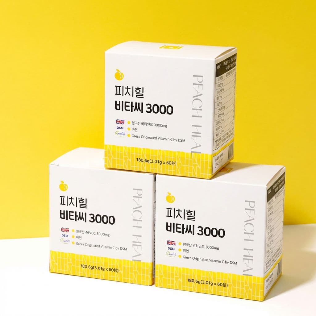 바이크롬 간 유산균 & 피치힐 비타씨