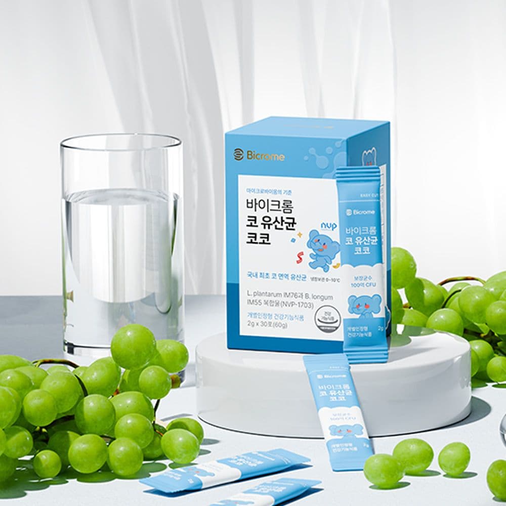 바이크롬  코코 유산균 & 피치힐 비타씨