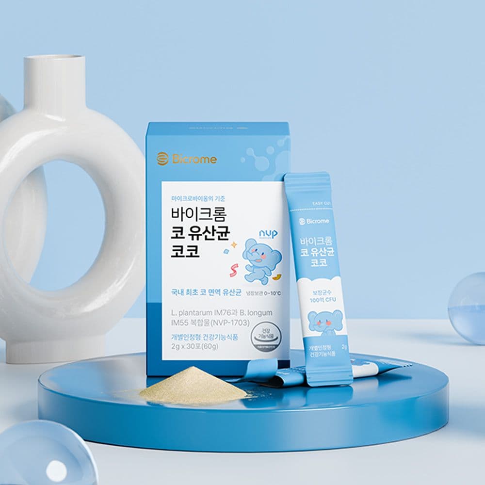 바이크롬  코코 유산균 & 피치힐 비타씨