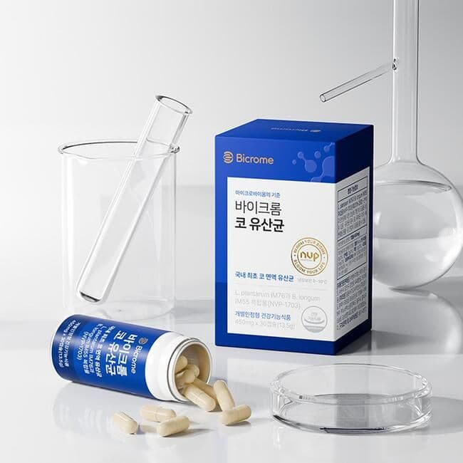 [공식]바이크롬 코 유산균/30캡슐(1개월분)